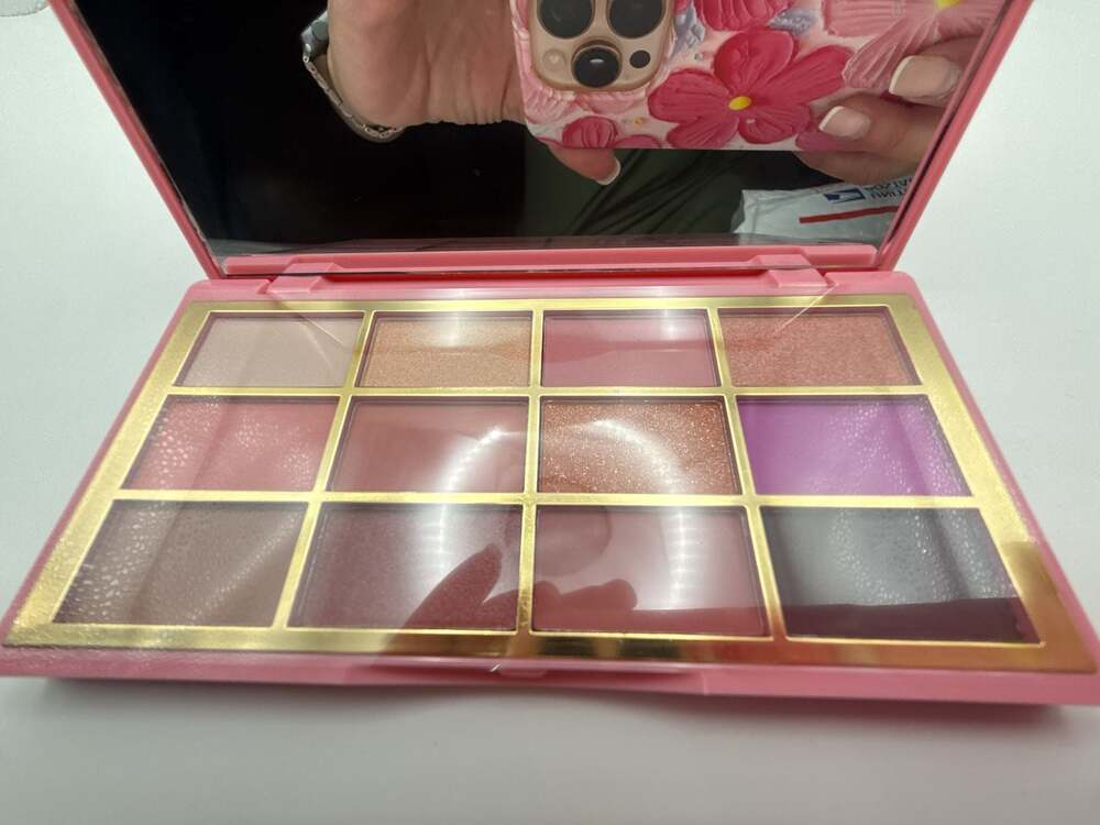Cheeky Rose Beauty Electric Rose Eyeshadow Palette